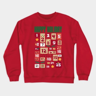 Cute Christmas Gift Merry And Bright Crewneck Sweatshirt